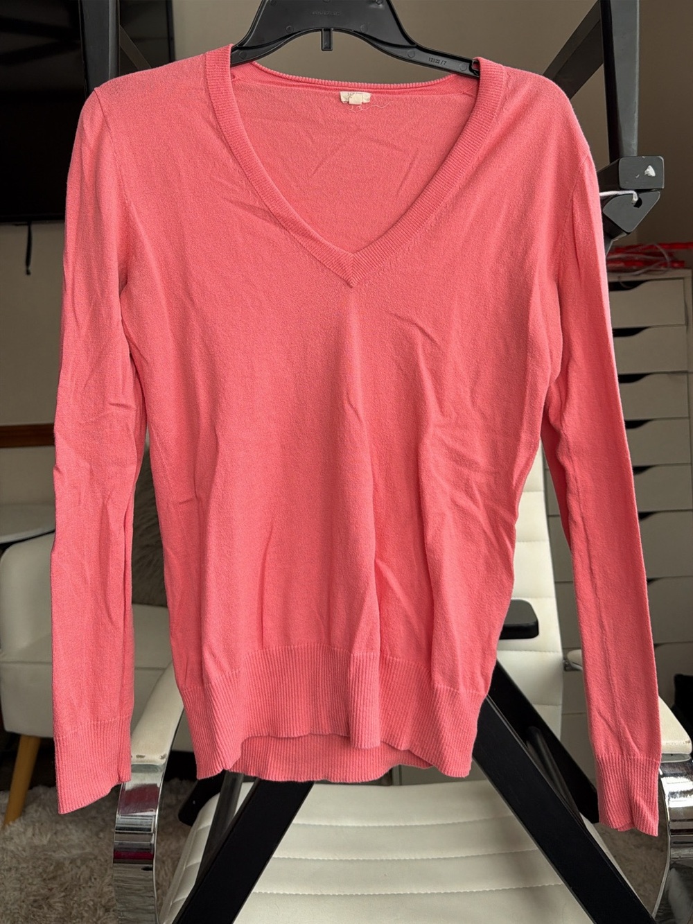J crew pink sweater